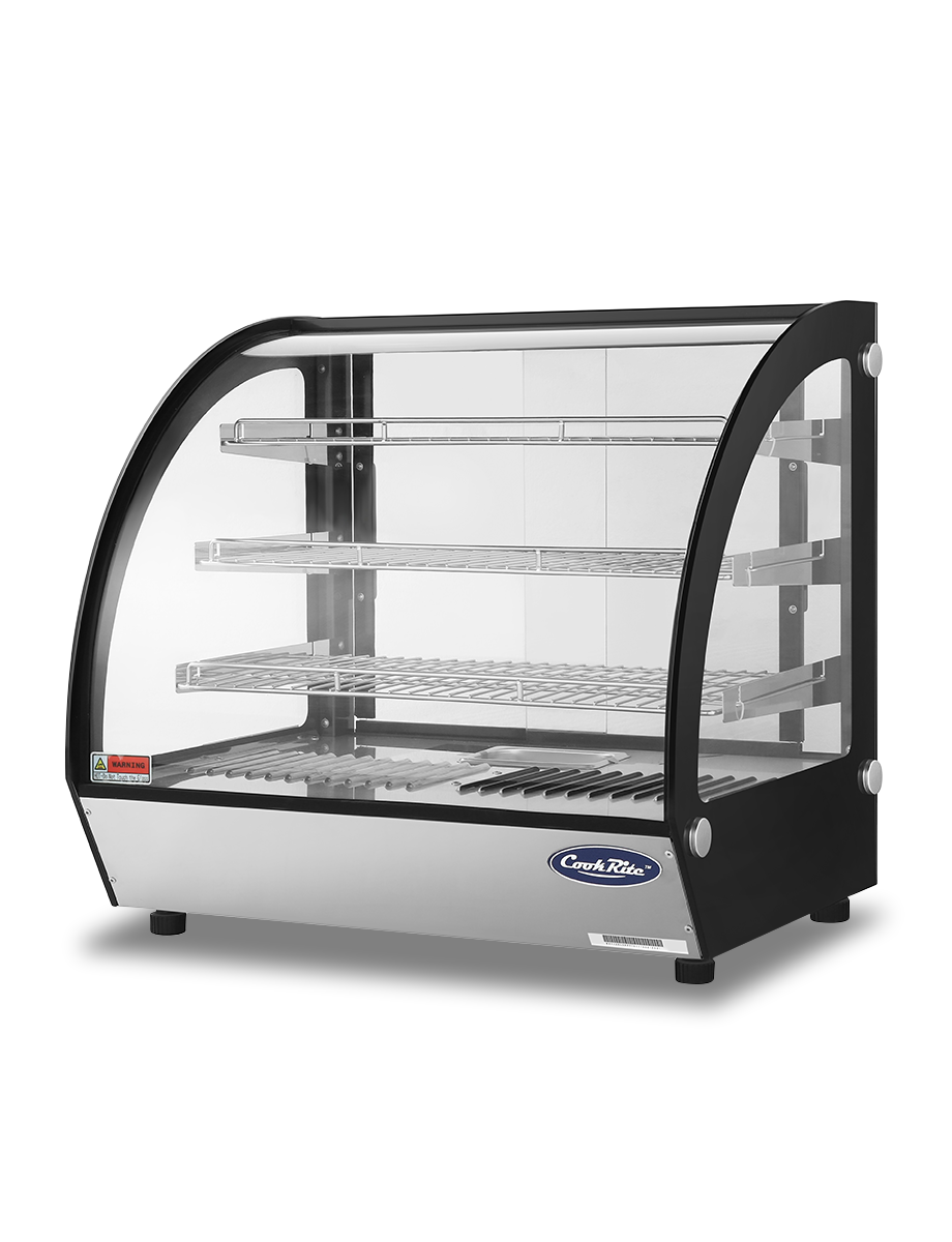 Atosa 700 curved hot display showccase