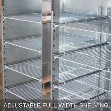 Load image into Gallery viewer, AG 1300 Litre Upright Double Stainless Steel Door Fridge