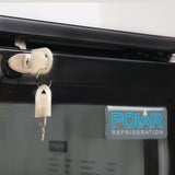 Polar G-Series Back Bar Cooler with Hinged Doors 198Ltr