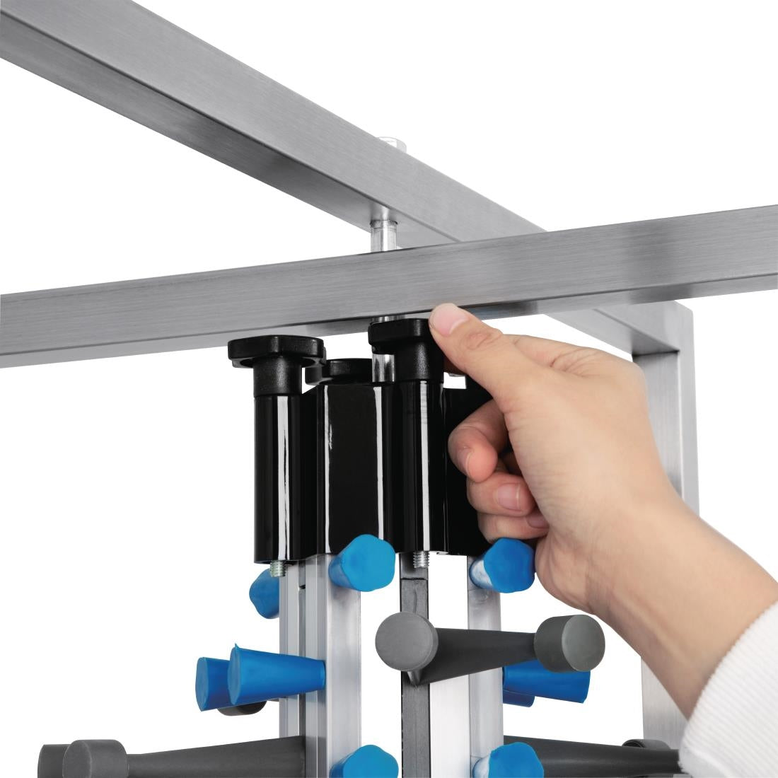 Vogue Mobile Plate Rack (84 Plates)