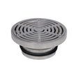 150mm Round Floor Waste 304 Grade S/S (suits 100mm pipe)
