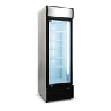 420 Litre Single Door Upright Display Fridge - Glass Door    CU420TNG