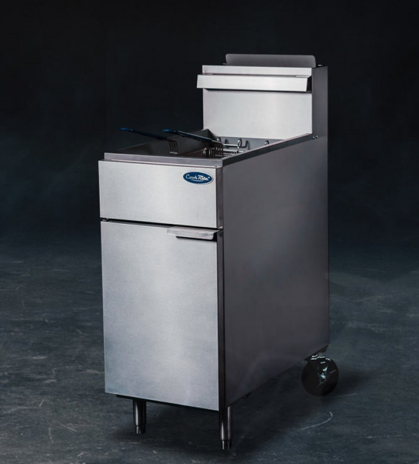 Cookrite 3 Tubes Gas Deep Fryer 395 x 765 x 1128mm Liquefied Petroleum Gas