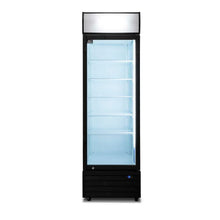 Load image into Gallery viewer, 420 Litre Single Door Upright Display Fridge - Glass Door    CU420TNG
