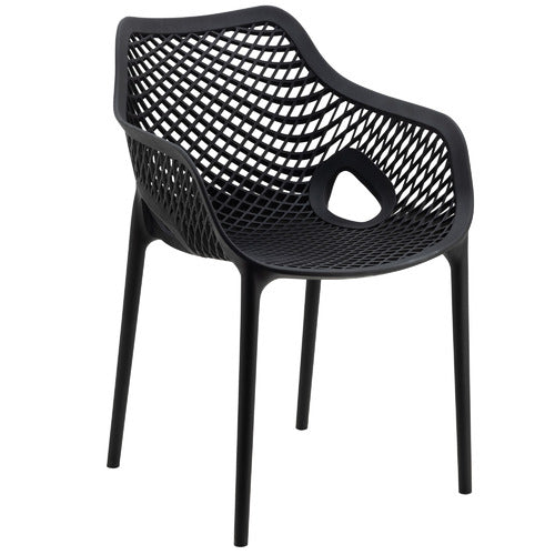 Addison Outdoor Dining Chairs (set of 4) BLACK