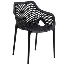 Load image into Gallery viewer, Addison Outdoor Dining Chairs (set of 4) BLACK

