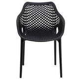 Addison Outdoor Dining Chairs (set of 4) BLACK