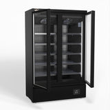 AG Supermarket Two Glass Doors Upright Display Fridge - 1000 Litre
