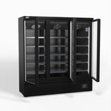 AG Supermarket Three Glass Doors Upright Display Fridge - 1539 Litre