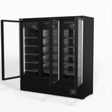 AG Supermarket Three Glass Doors Upright Display Fridge - 1539 Litre