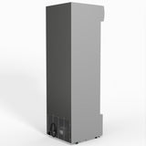 AG 383L Upright Glass Door Display/Drinks Fridge - White with Light Box