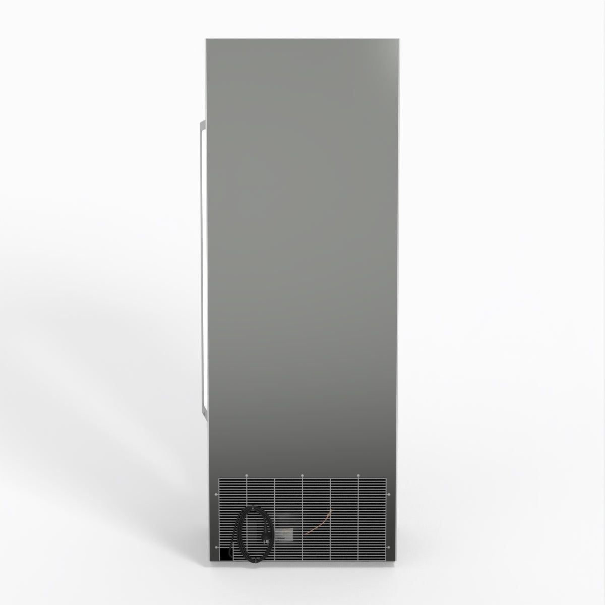 AG 515L Upright Glass Door Display/Drinks Fridge - White with Light Box