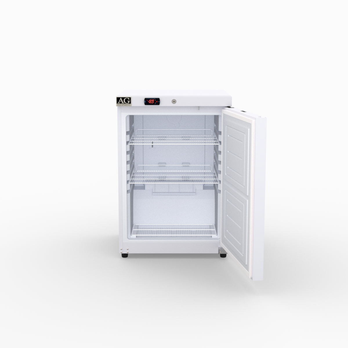 AG 200L Underbench Single Door Ventilated Freezer