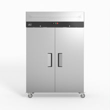 Load image into Gallery viewer, AG 1000 Litre Upright Double Stainless Steel Door Freezer
