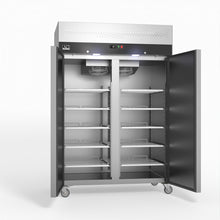 Load image into Gallery viewer, AG 1000 Litre Upright Double Stainless Steel Door Freezer
