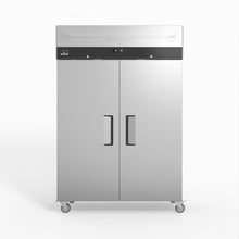 Load image into Gallery viewer, AG 1000 Litre Upright Double Stainless Steel Door Fridge
