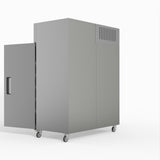 AG 1300 Litre Upright Double Stainless Steel Door Fridge