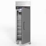 AG 429 Litre Upright Single Stainless Steel Door Freezer
