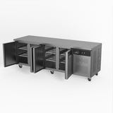 AG Commercial Four Door Worktop / Under Bench Fridge 700mm Depth