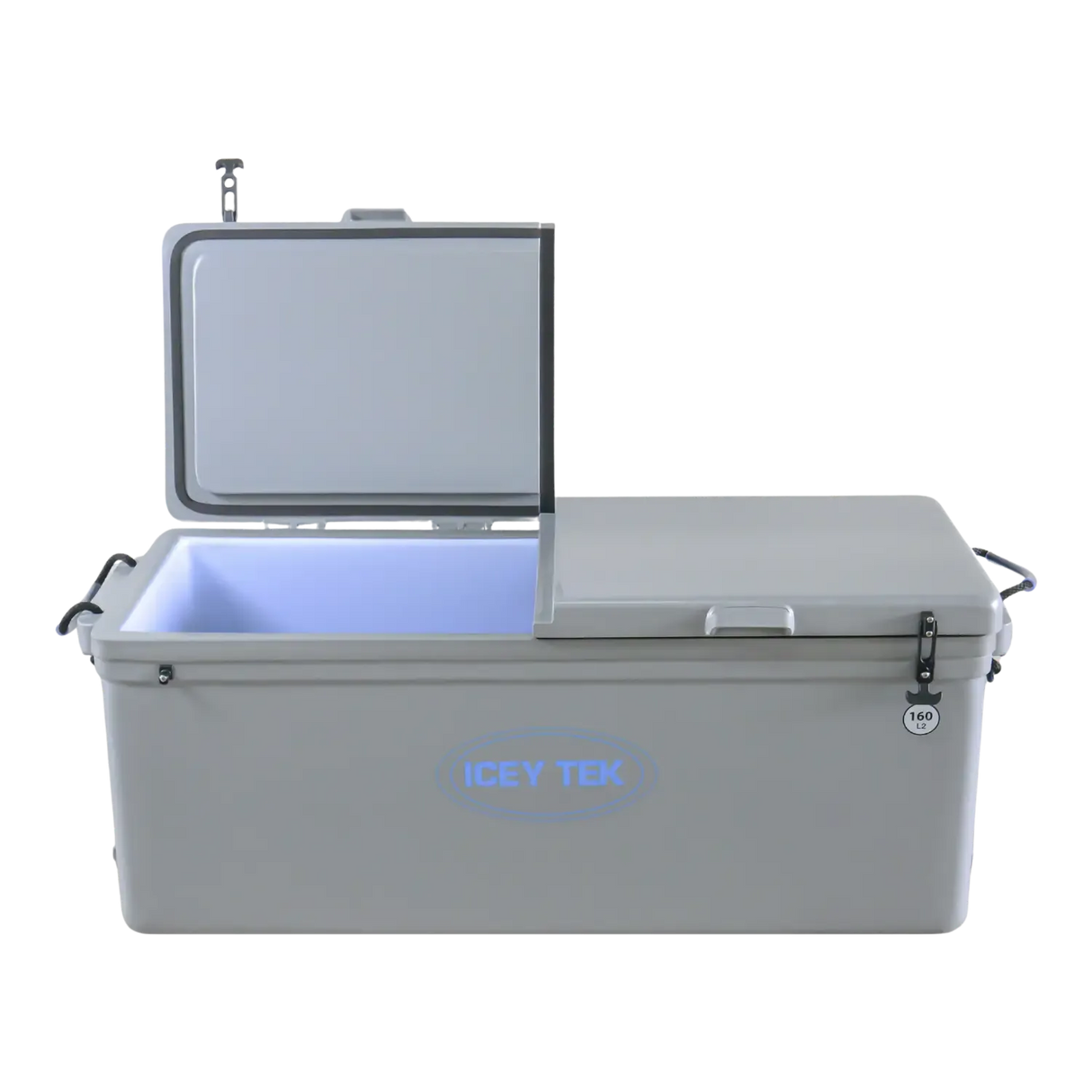ICEY TEK 160L Long Ice Box Cooler GREY IT160