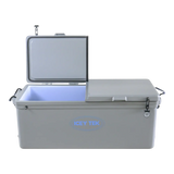 ICEY TEK 160L Long Ice Box Cooler GREY IT160