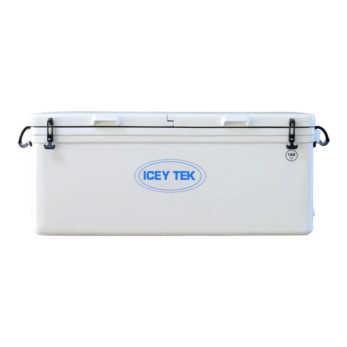 ICEY TEK 160L Long Ice Box Cooler GREY WHITE IT160