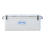 ICEY TEK 160L Long Ice Box Cooler GREY WHITE IT160
