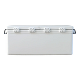 ICEY TEK 160L Long Ice Box Cooler GREY WHITE IT160