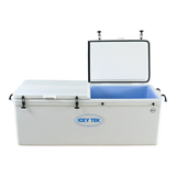 ICEY TEK 260L Split Lid Long Ice Box Cooler WHITE IT260SL