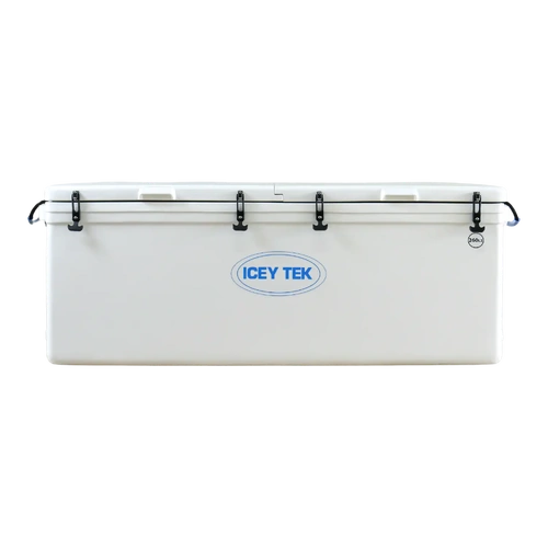 ICEY TEK 260L Split Lid Long Ice Box Cooler WHITE IT260SL