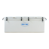 ICEY TEK 260L Split Lid Long Ice Box Cooler WHITE IT260SL