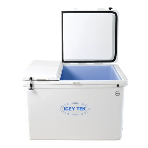 ICEY TEK 300L Standard Ice Box Cooler WHITE IT300 SPLIT LID