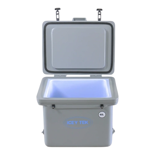 ICEY TEK   40L Standard Ice Box Cooler    IT40   GREY