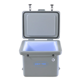 ICEY TEK   40L Standard Ice Box Cooler    IT40   GREY