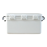 ICEY TEK 56L Long Ice Box Cooler  WHITE   IT56