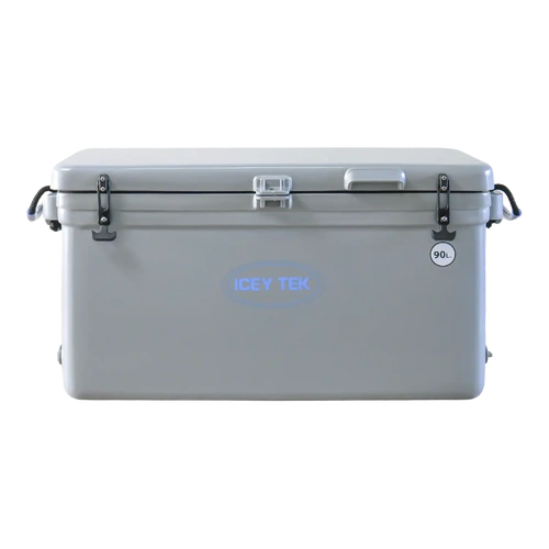 ICEY TEK 90L Long Ice Box Cooler GREY IT90