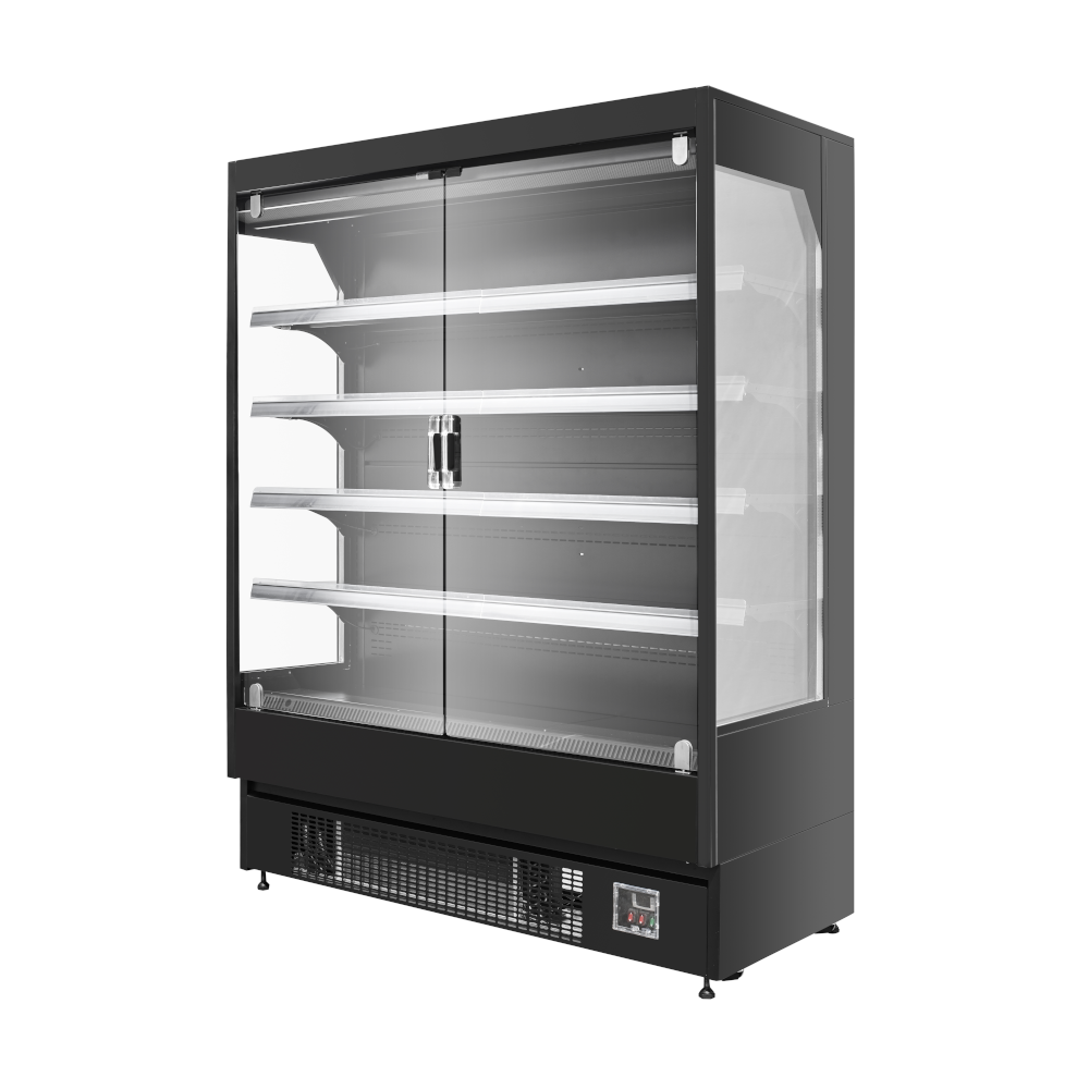 AG 1315mm Supermarket Multi Deck Showcase 2 door Glass Fridge