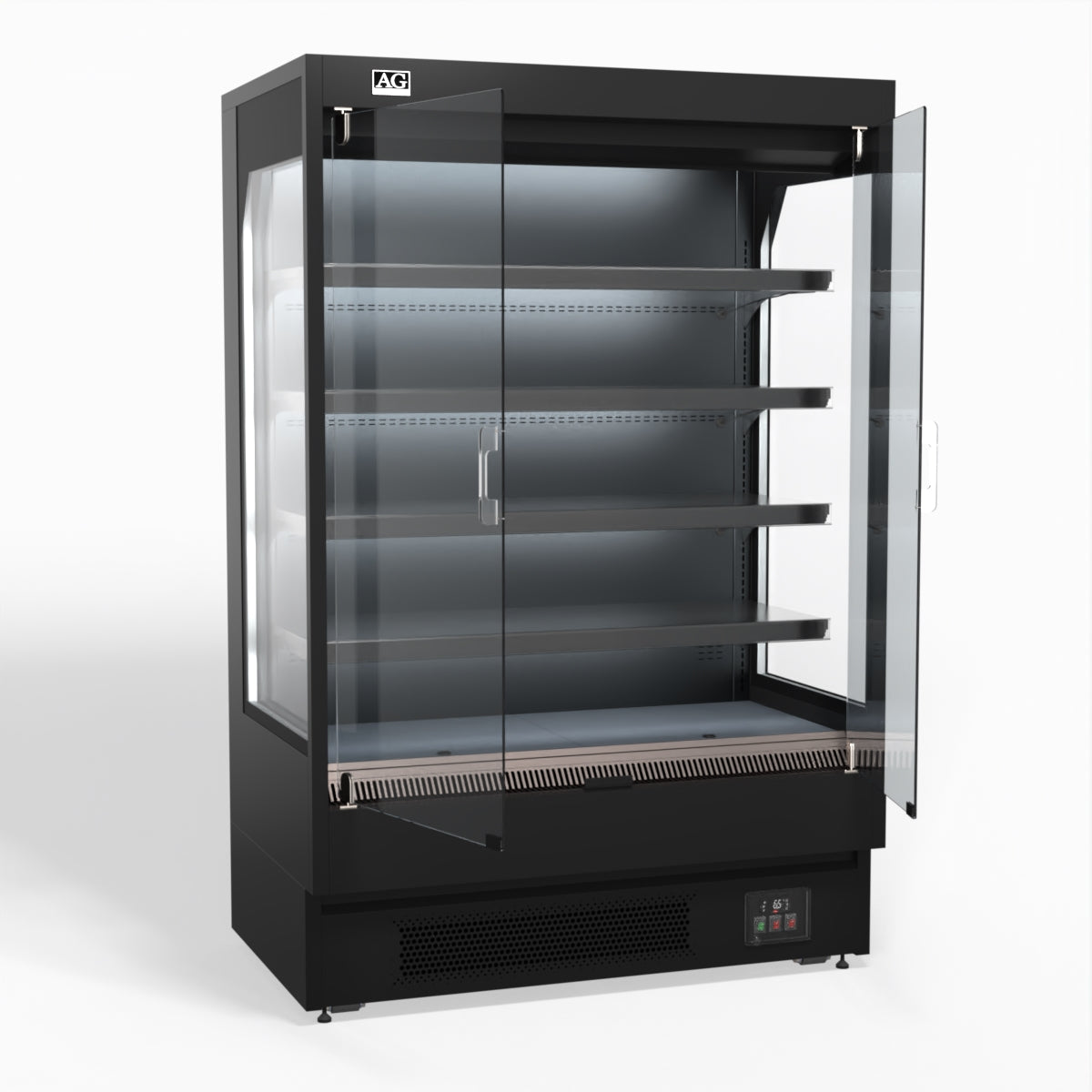AG 1315mm Supermarket Multi Deck Showcase 2 door Glass Fridge
