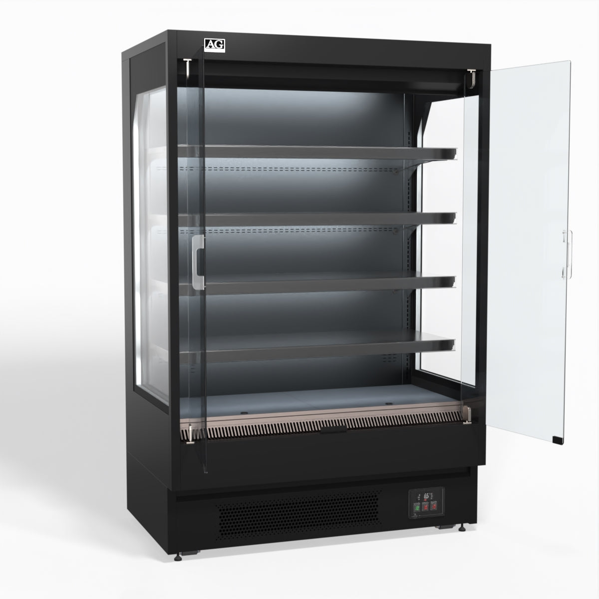 AG 1315mm Supermarket Multi Deck Showcase 2 door Glass Fridge