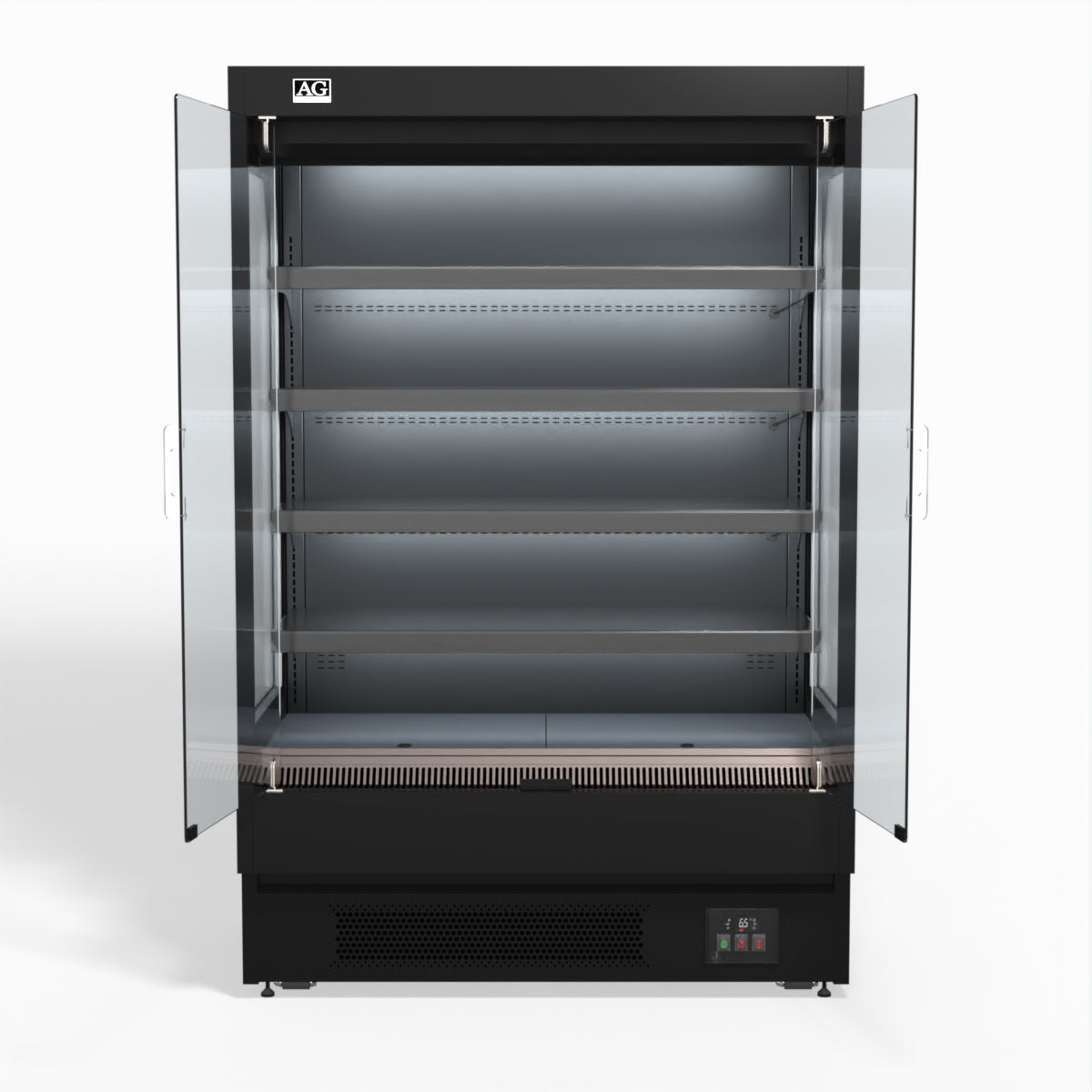 AG 1315mm Supermarket Multi Deck Showcase 2 door Glass Fridge