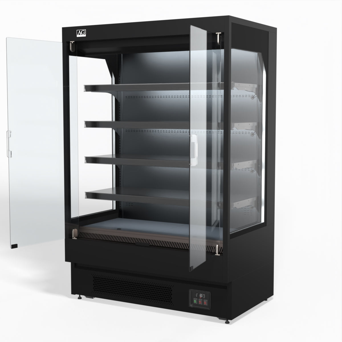 AG 1315mm Supermarket Multi Deck Showcase 2 door Glass Fridge