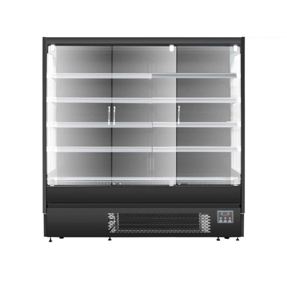AG 1940mm Supermarket Multi Deck Showcase 3 door Glass Fridge