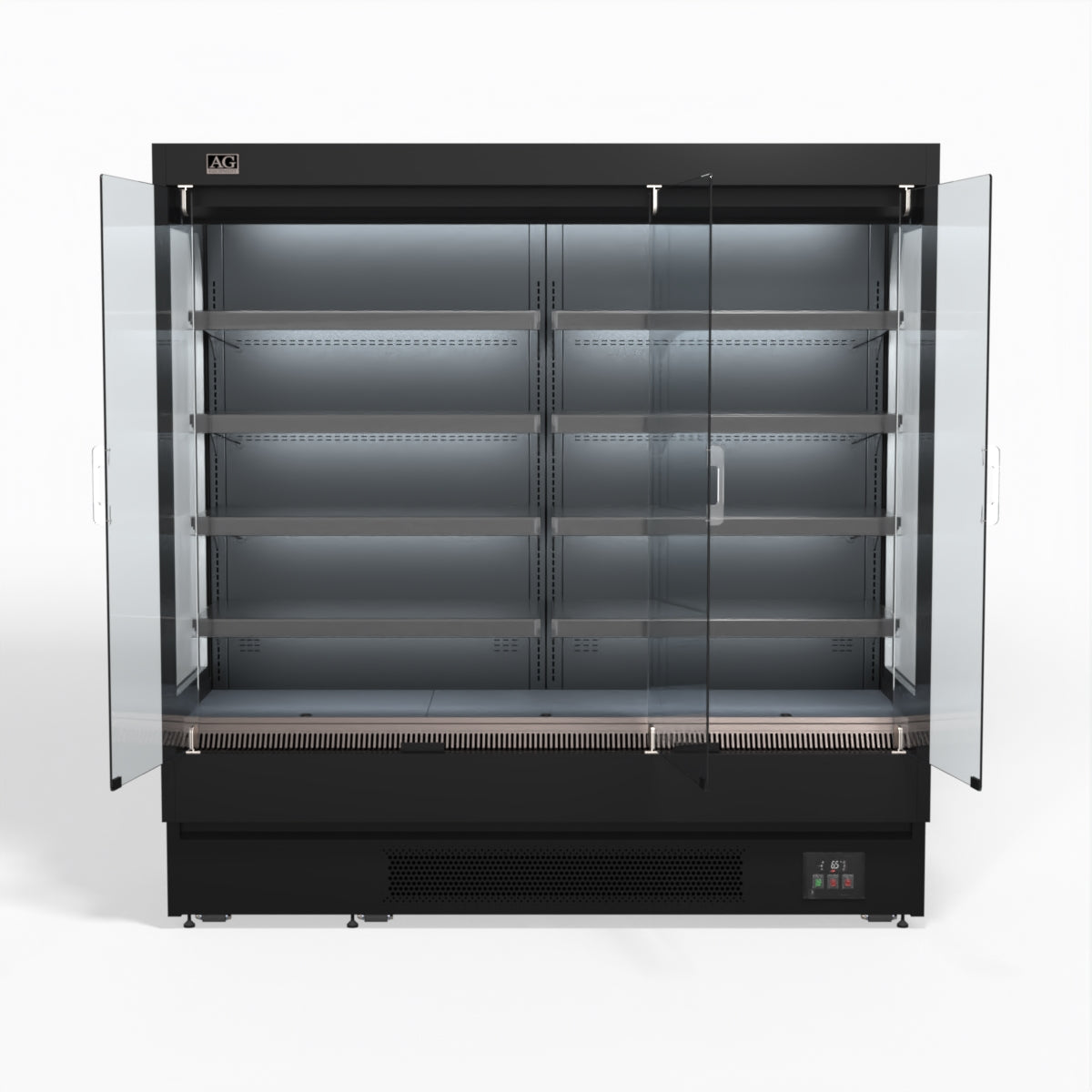 AG 1940mm Supermarket Multi Deck Showcase 3 door Glass Fridge