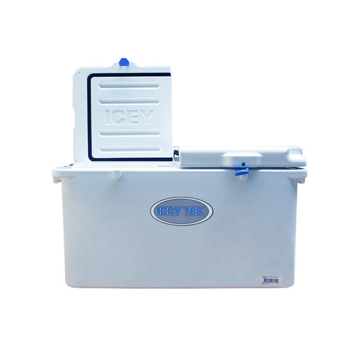 ICEY TEK Oneskin 75 WHITE Split Lid      OS75WSLWHITE