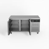AG Two Door Commercial Worktop / Under Bench Fridge 800mm Depth