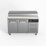 AG 2 Door Saladette Fridge – Fits 7 x 1/3 GN Trays
