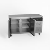 AG Commercial Two Door Worktop / Under Bench Fridge 600mm Depth
