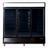 Bromic UC1980GDL-NR Upright Display Fridge 1980L – 3 Door – Flat Glass – Lightbox  (5 year warranty)