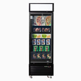 Bromic UF0550GDL-NR Upright Display Freezer 546L – 1 Door – Flat Glass – Lightbox (5 year warranty)