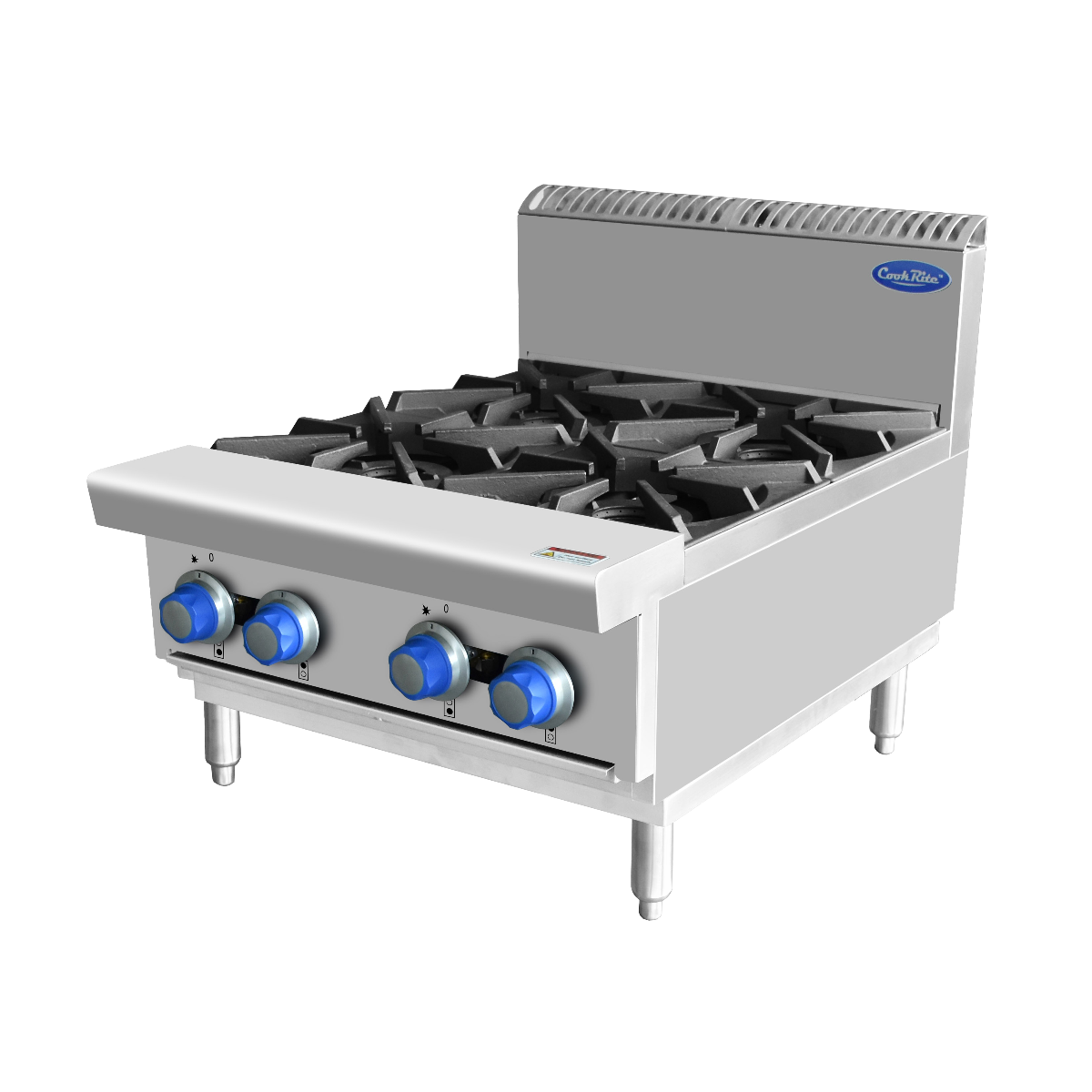 OPEN 4 BURNER COOK TOPS NG AT80G4B-C-NG